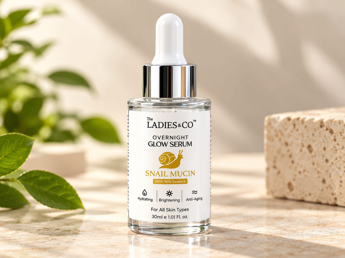 Overnight Glow Serum with Snail Mucin – 30 ml