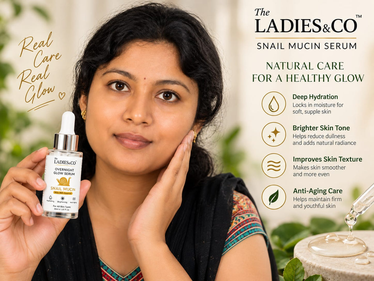 Overnight Glow Serum with Snail Mucin – 30 ml