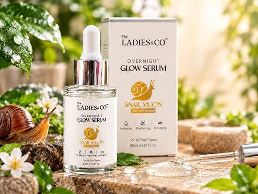 Overnight Glow Serum with Snail Mucin – 30 ml